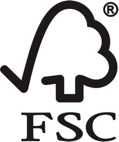 papirtape med FSC